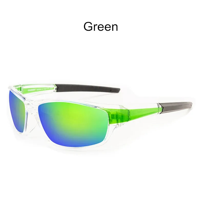 Square Polarized Cycling Sunglasses - Gradient Mirror UV400 for Women & Men