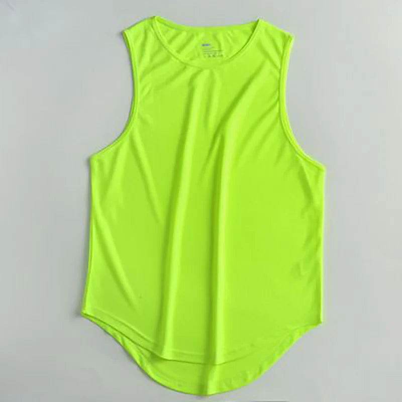 Men's Gym Running Fitness Sports Bodybuilding Sleeveless  Training Workout Vest Tank Top