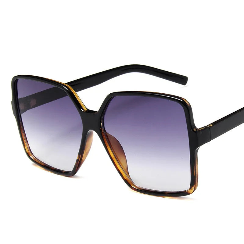 Women's Oversized Gradient Eyewear Sunglasses UV400