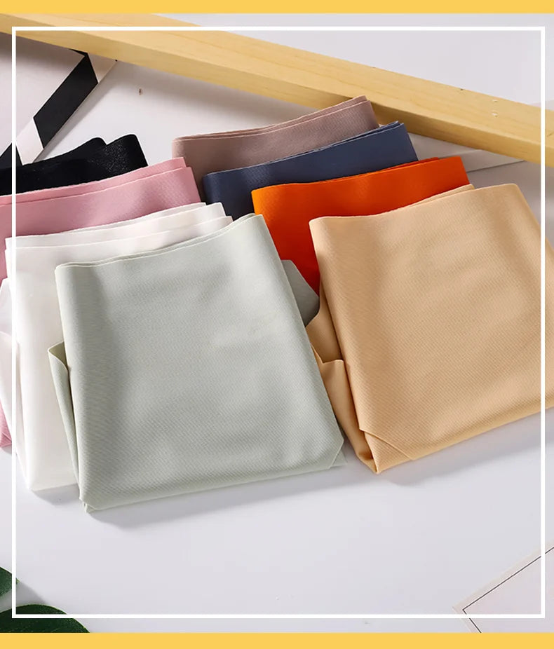 Women's Seamless Panties 3-Piece Set - Low Waist Wavy Edge Briefs