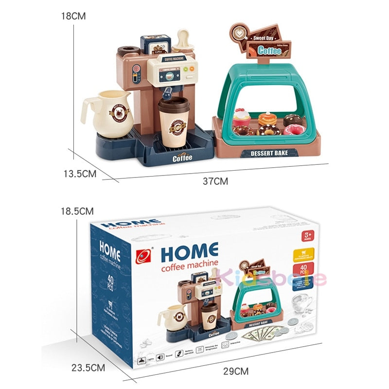 Children's, Kids Coffee Machine Toy Set