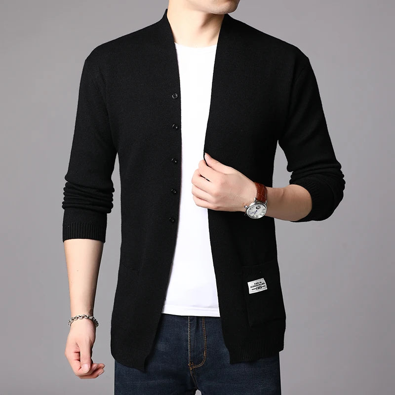 Men's Cardigan Jacket Sweater