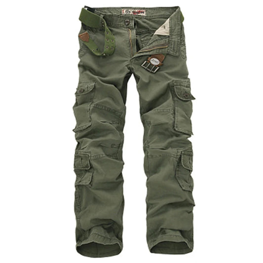 Men's Military Cargo Multi Pockets Trousers (no Belt)