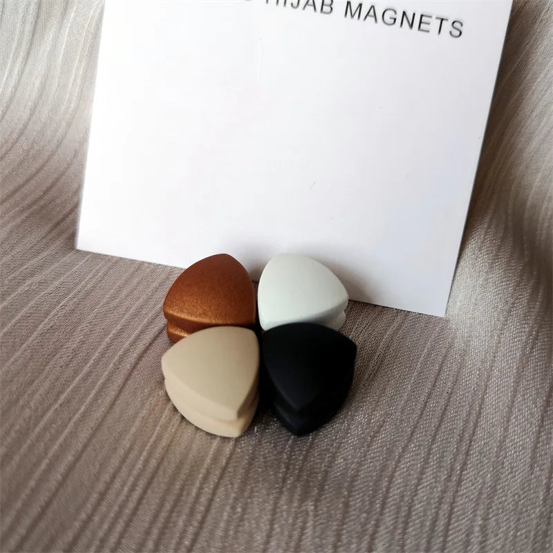 Magnetic Hijab Clips - Strong Metal Plating Brooch for Women