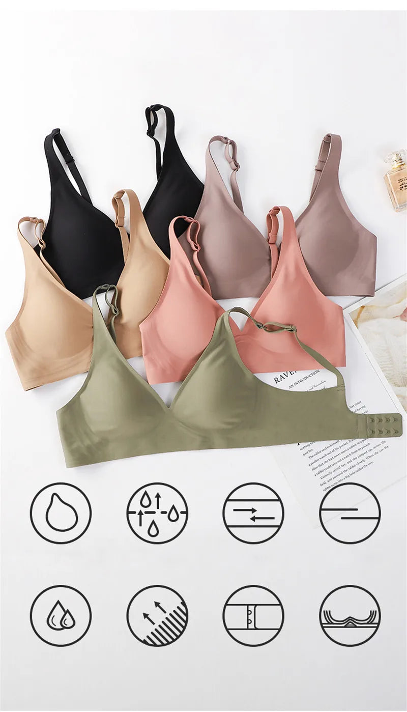 Women's Seamless Wireless Bra