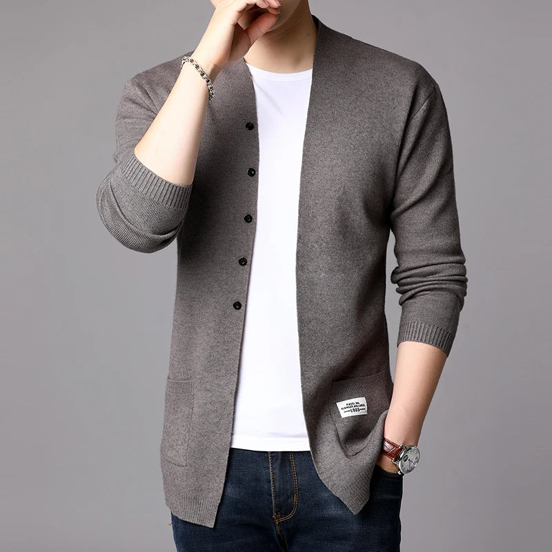 Men's Cardigan Jacket Sweater