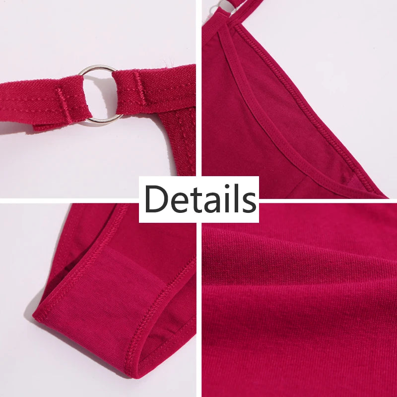Cotton Brief Panties 3-Pack - Soft Low Waist Underwear for Women