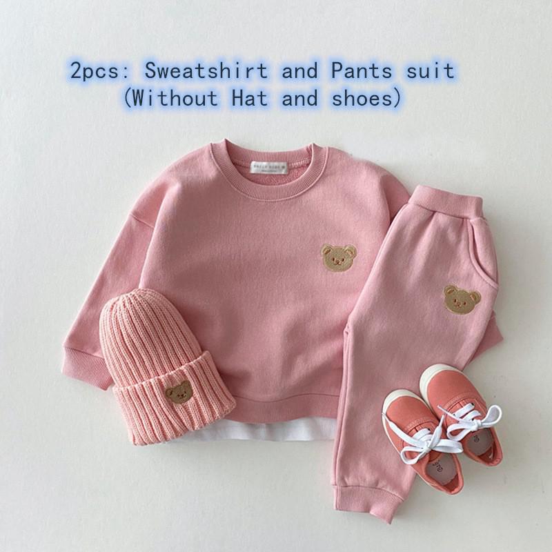 Toddler, Baby Boy Tracksuit 2pcs Outfit Set