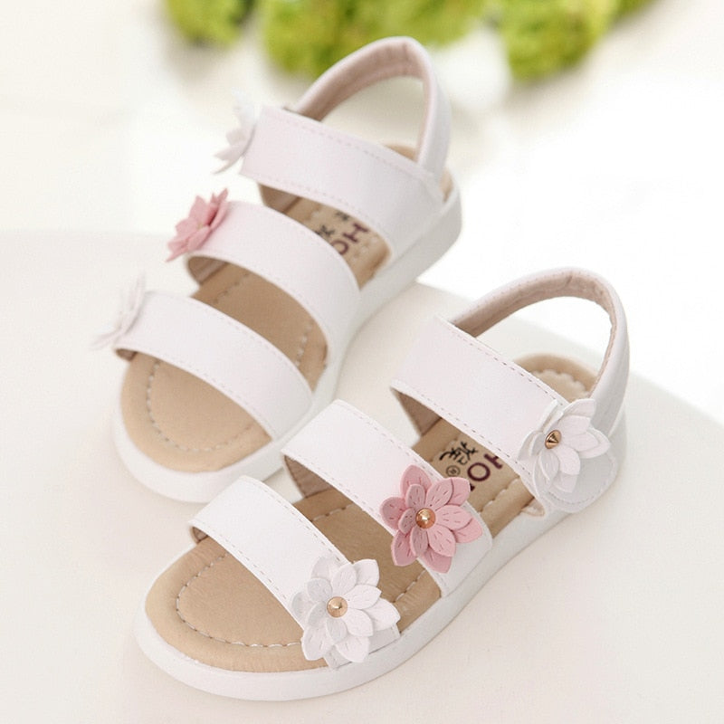 Girl's Flower Sandals