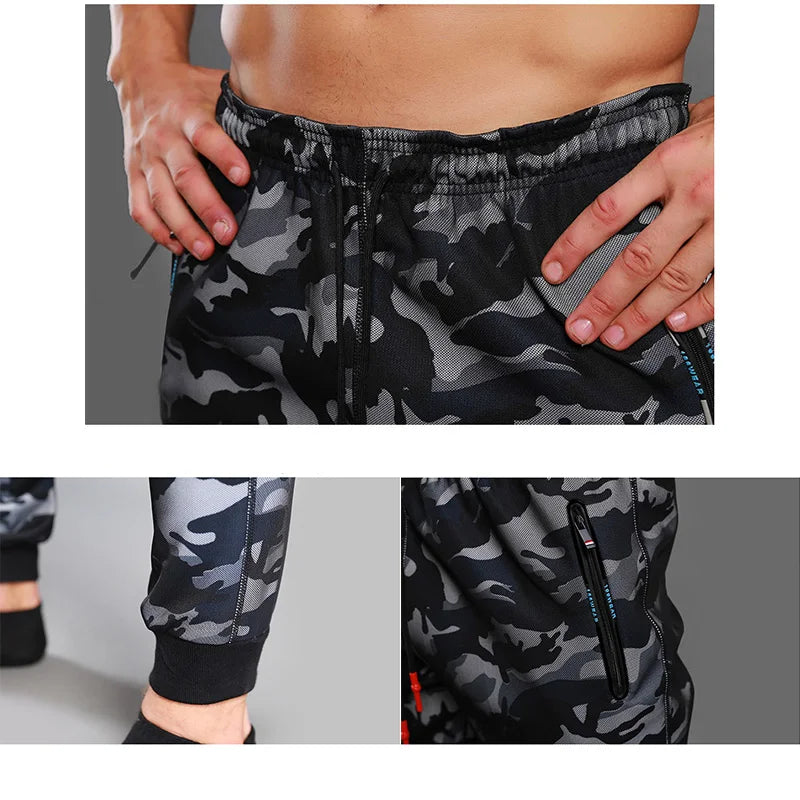 Camouflage Jogging Pants - Sports Leggings Fitness Tights