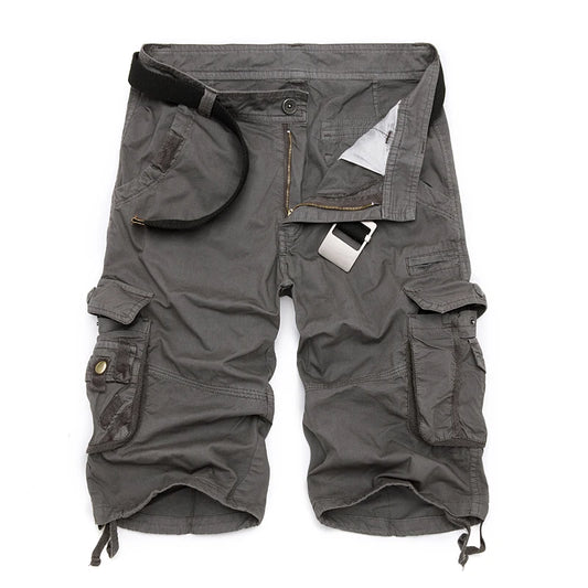 Men's Camouflage Cotton Cargo Shorts