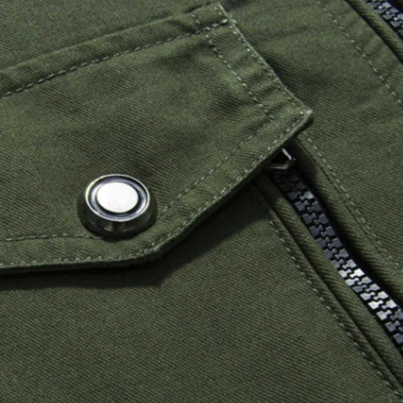 Men's Fashion Army Military Bomber Jacket