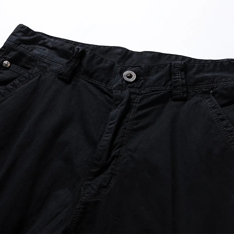 Men's Cargo Military Cargo Pocket Tactical Shorts No Belt