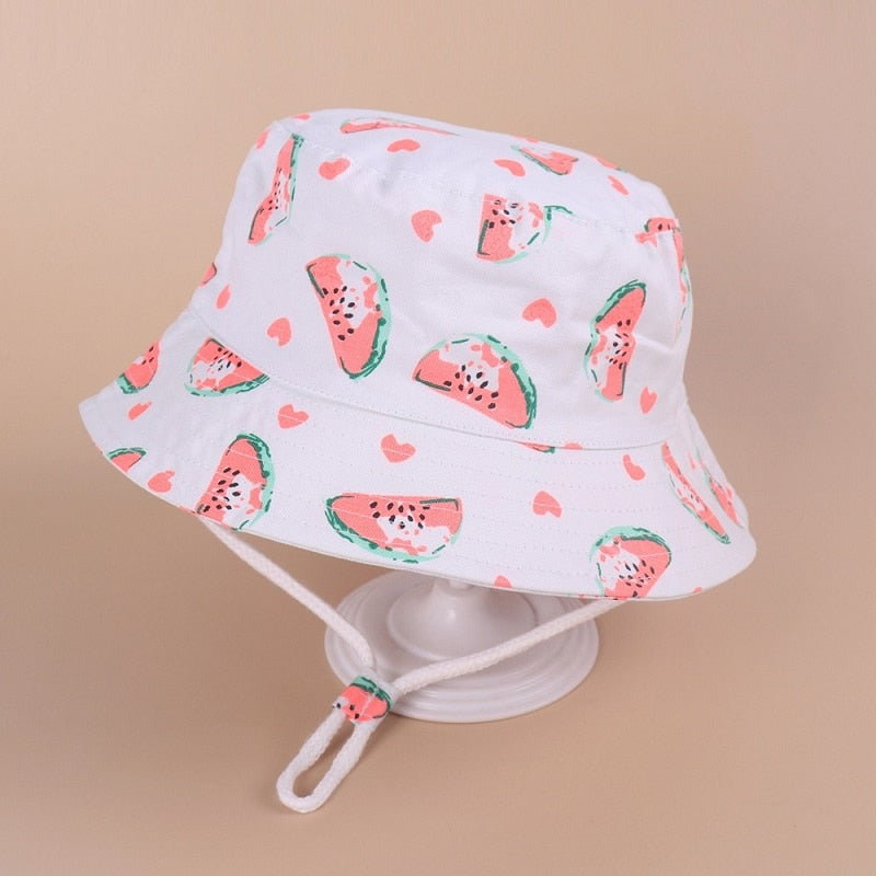 Children's Baby Cotton Cartoon Bucket Hat