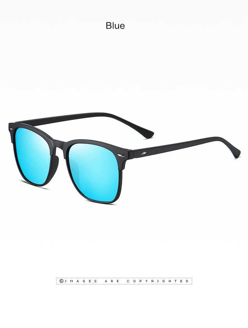 Unisex Polarized  Classic Vintage  Anti-Reflective Mirror Sunglasses UV400