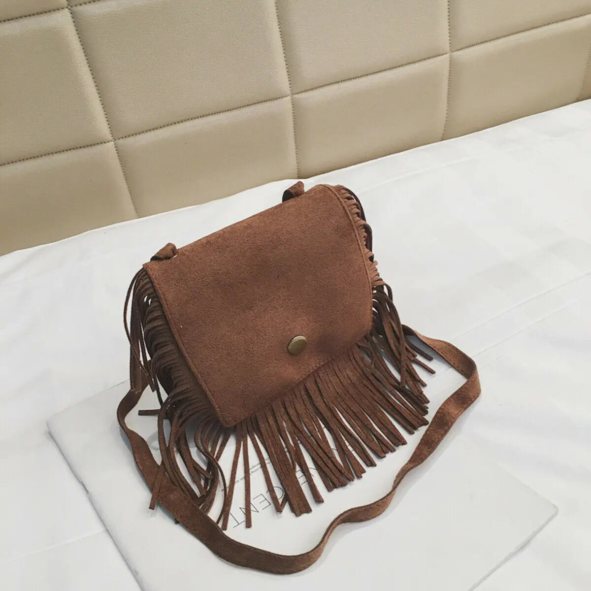 Kids Girls Handbags Coin Purse Shoulder Bags - Tassel Mini Messenger Bag