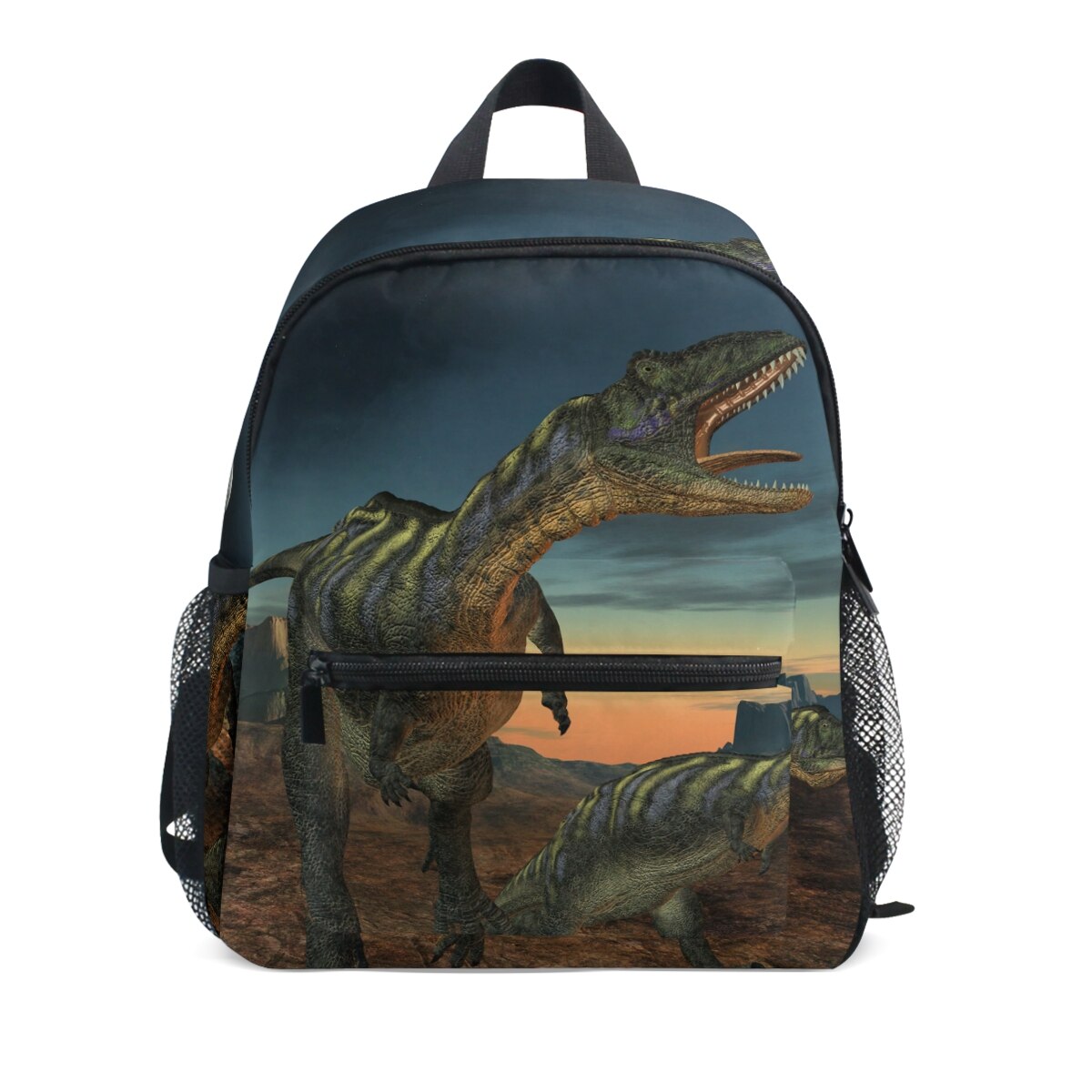 Children's Dinosaur Print Comfortable Backpack 3-8 Years