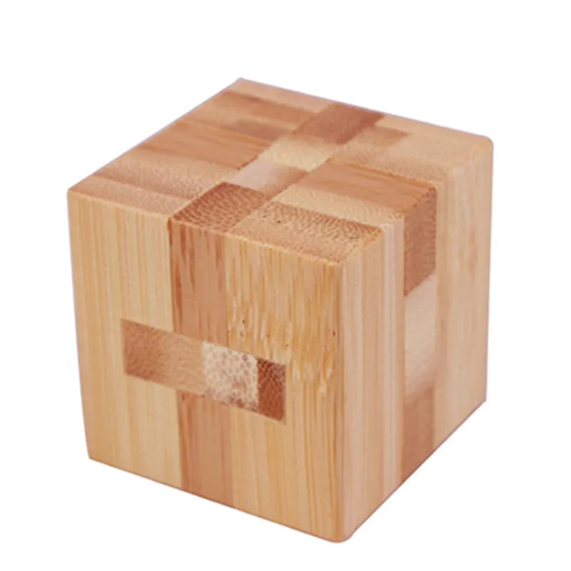 Children's Bamboo 3D Handmade Puzzle Toys