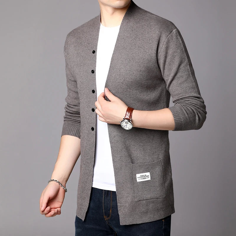 Men's Cardigan Jacket Sweater