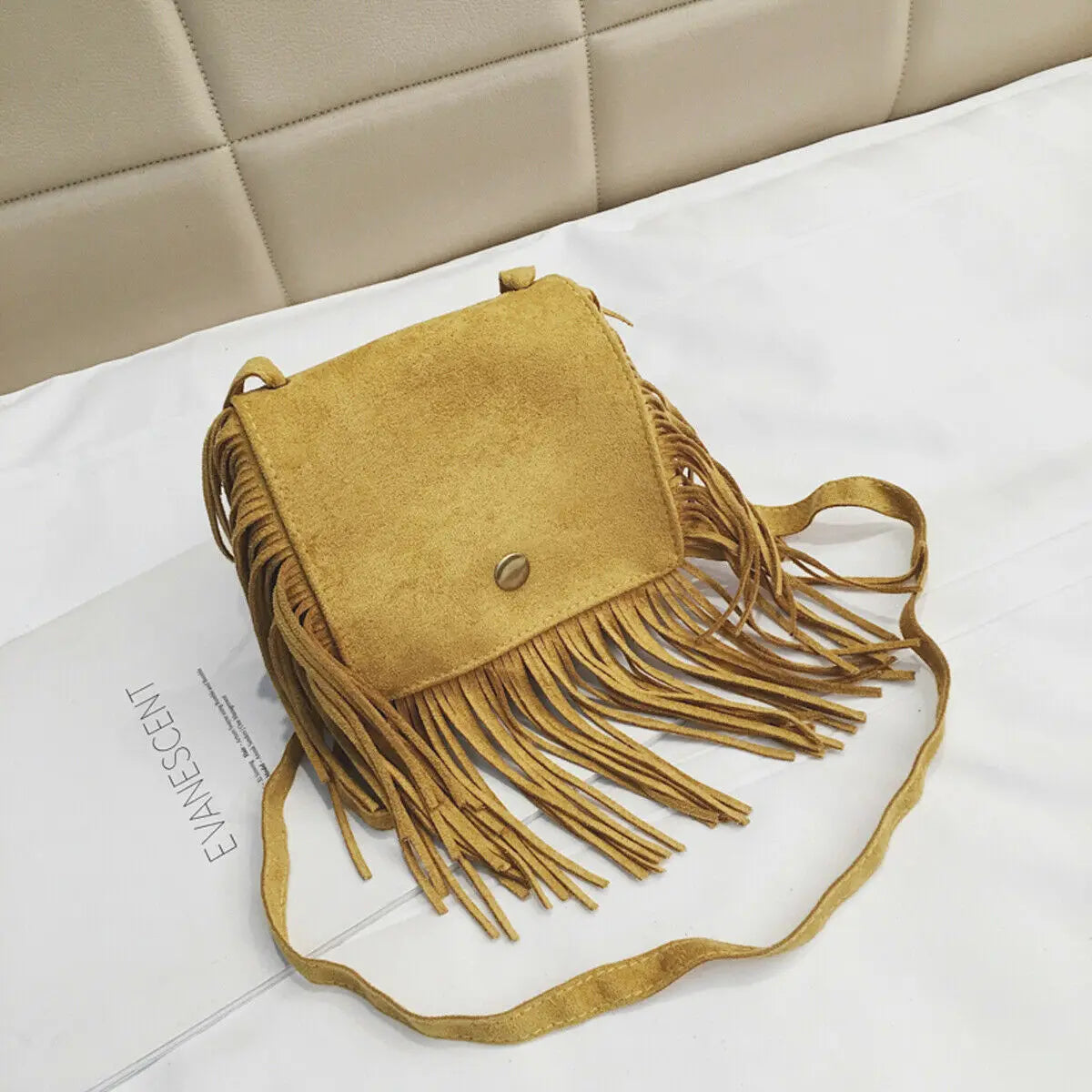Kids Girls Handbags Coin Purse Shoulder Bags - Tassel Mini Messenger Bag