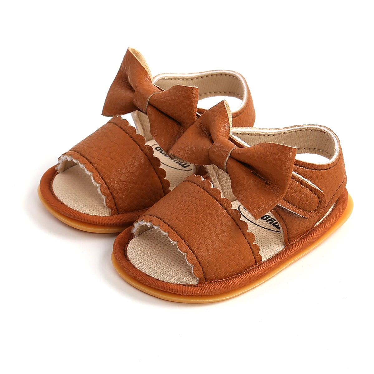 Baby Girls Boys Sandals Bowknot Walking Shoes