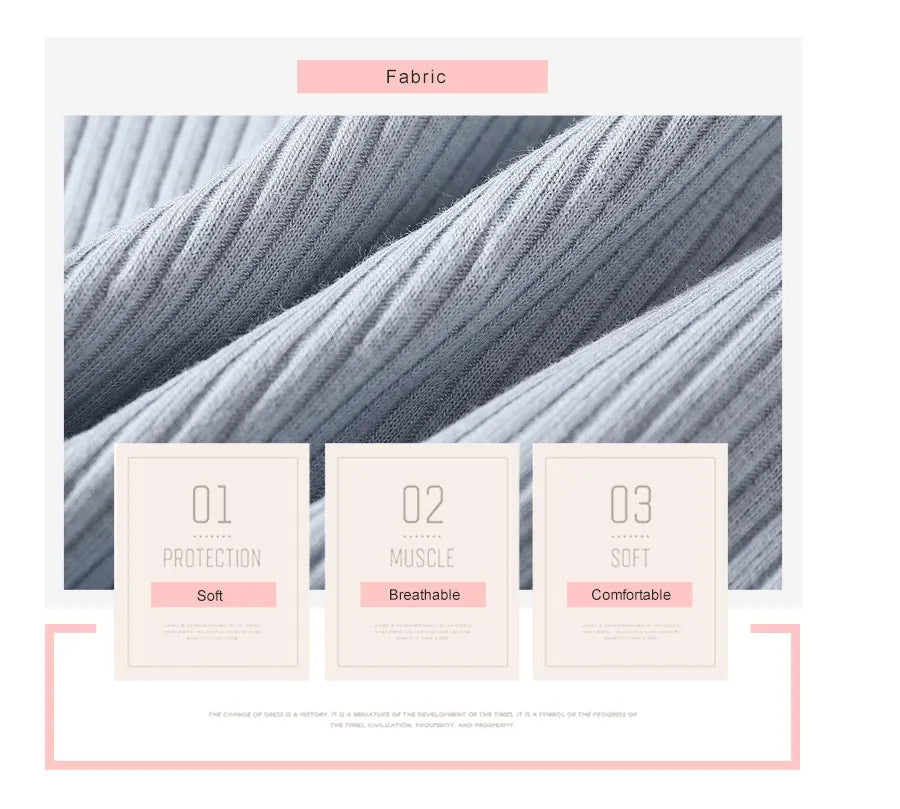 Women's Cotton Underwear 3-Piece Set - Low-Rise Lace Trim Briefs