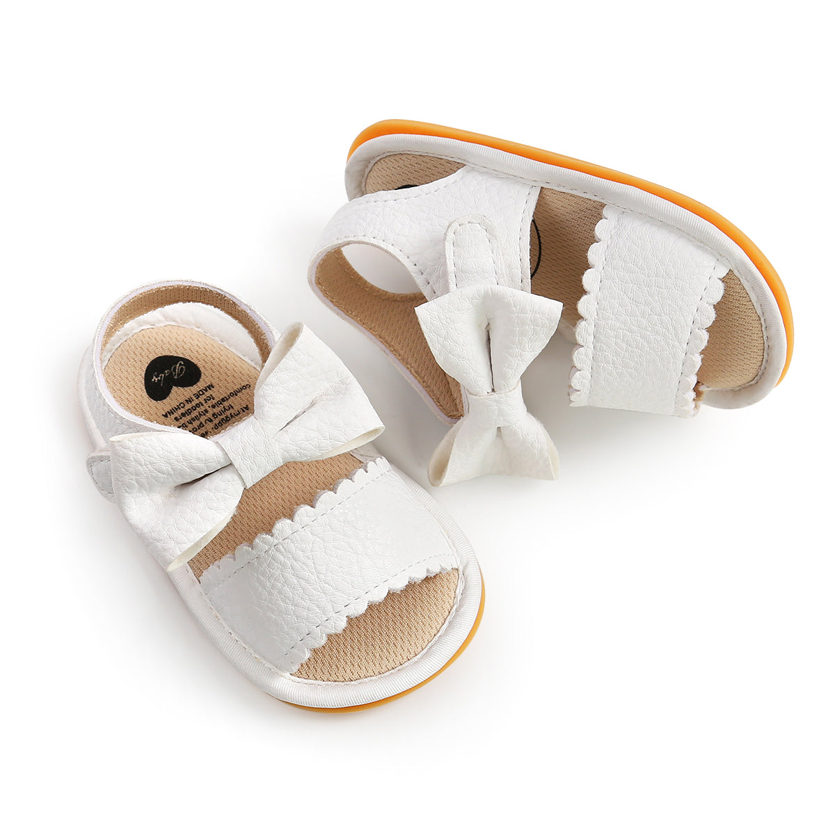 Baby Girls Boys Sandals Bowknot Walking Shoes