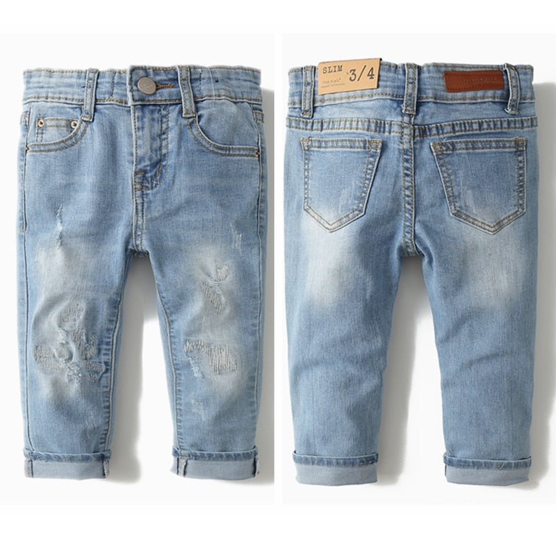 0-8T Boy's Denim Trousers