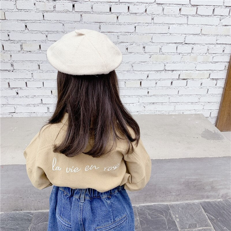 Children's Embroidered Long Shirt