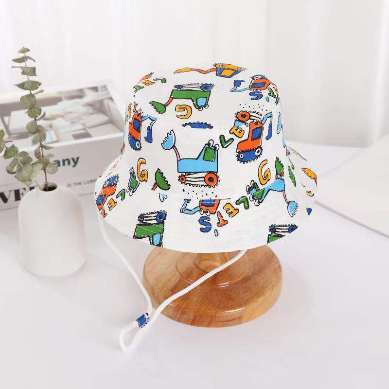 Children's Baby Cotton Cartoon Bucket Hat