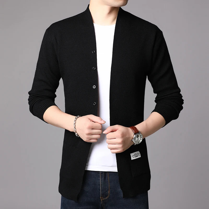 Men's Cardigan Jacket Sweater