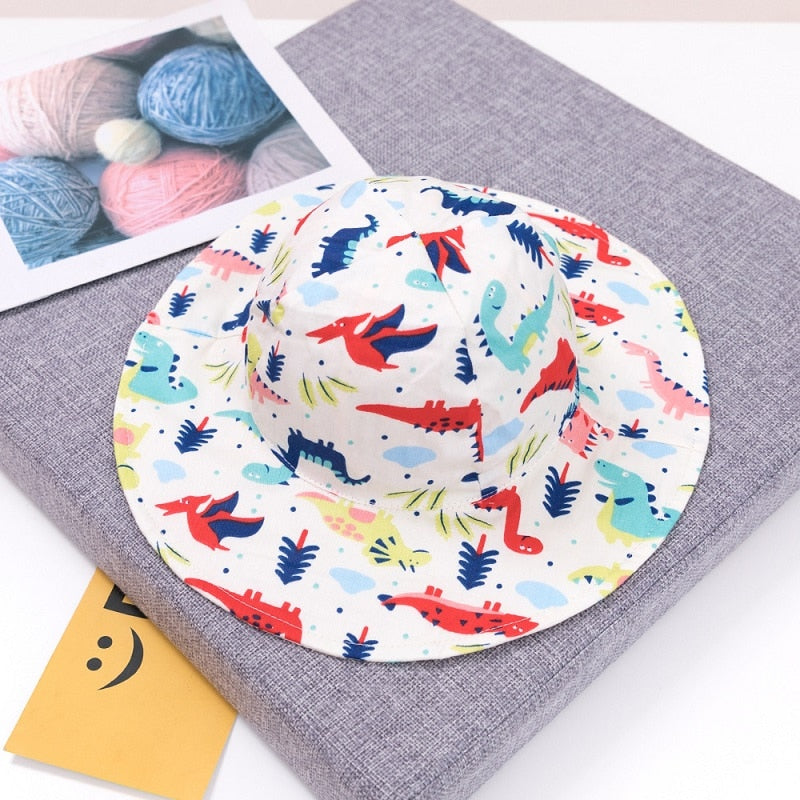 Children's Baby Cotton Cartoon Bucket Hat