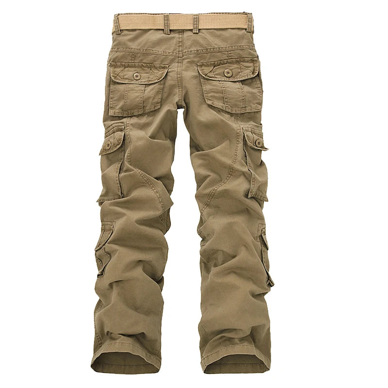 Men's Military Cargo Multi Pockets Trousers (no Belt)