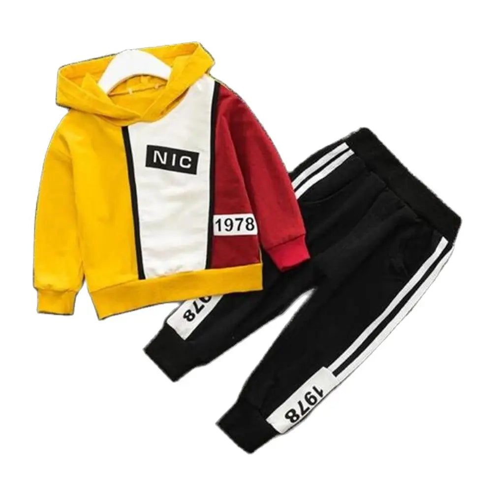 Boy's Sport Tracksuit 2Pcs Outfit