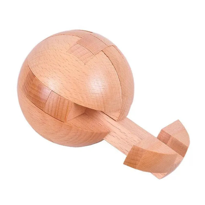 Children's Bamboo 3D Handmade Puzzle Toys