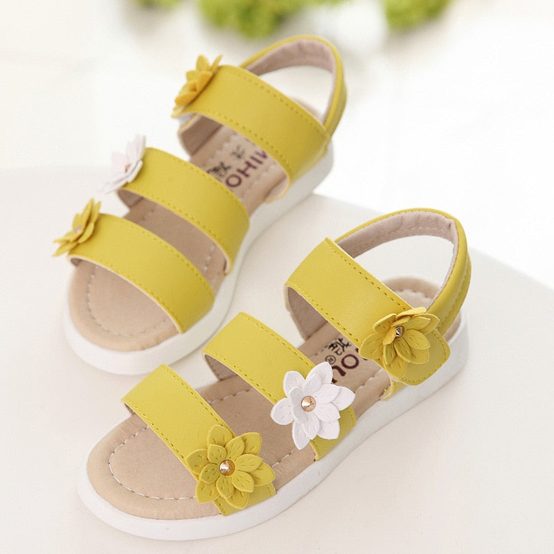 Girl's Flower Sandals
