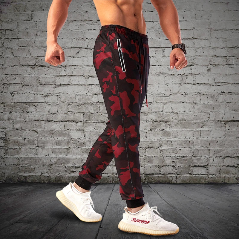 Camouflage Jogging Pants - Sports Leggings Fitness Tights