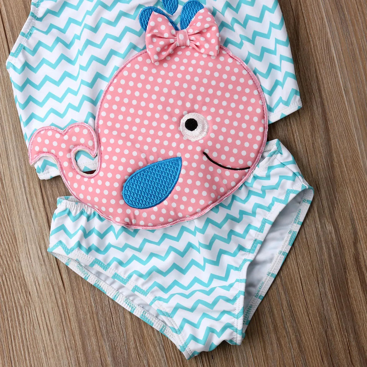 Toddler Kids Baby Girls Goldfish Swimwear Swimsuit