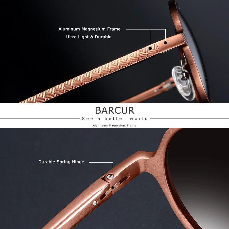 Hot Black Round Sunglasses - Retro Vintage UV400 Eyewear for Men & Women