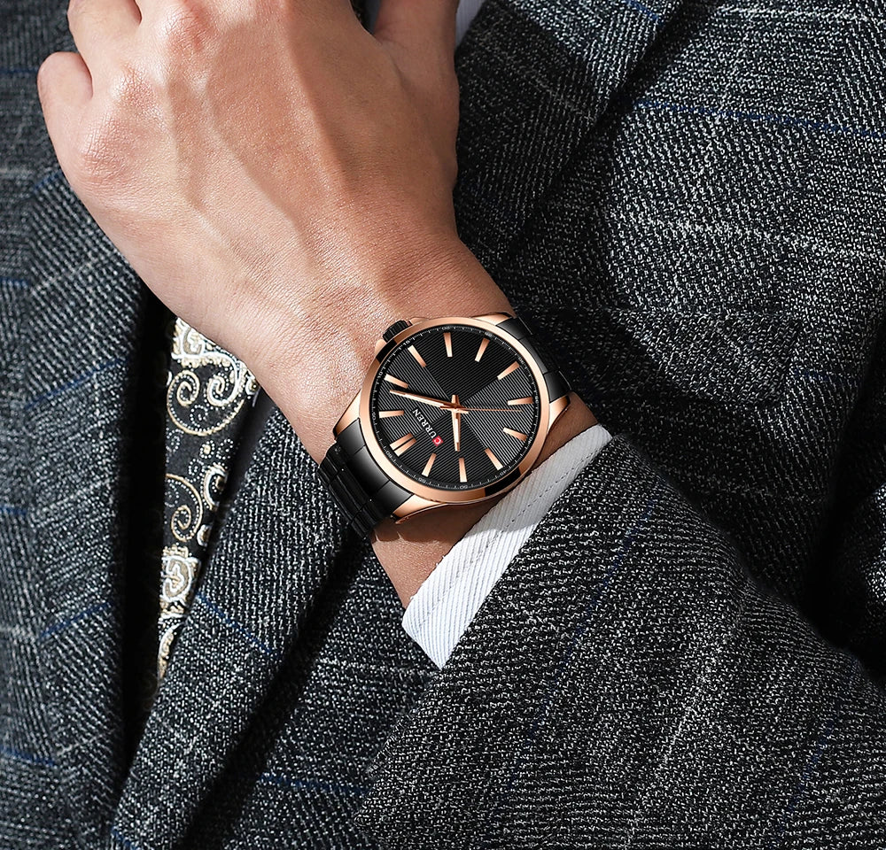 Men's Quartz Sports Watch - Military Style Wristwatch