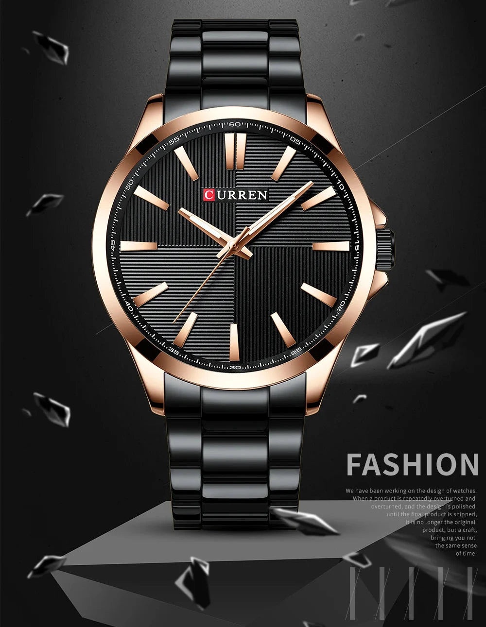 Men's Quartz Sports Watch - Military Style Wristwatch