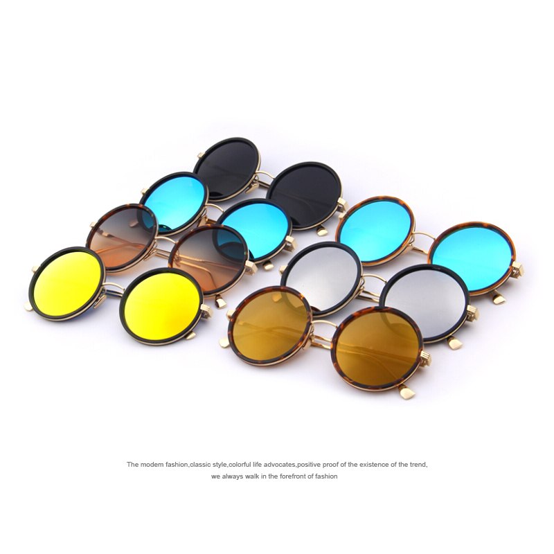 Unisex Round Sunglasses UV400