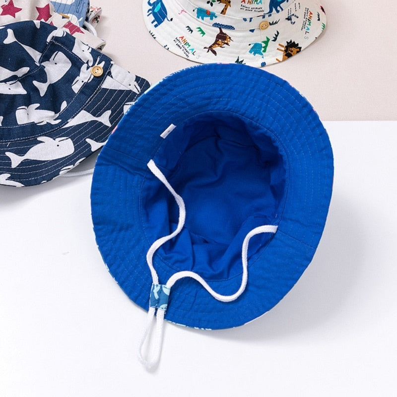 Children's Baby Cotton Cartoon Bucket Hat