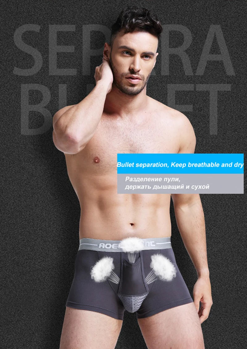 Men's Underwear Separation Boxer Shorts