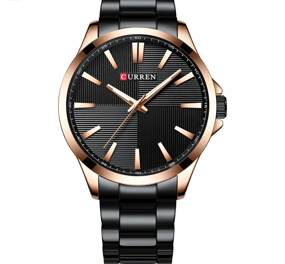 Men's Quartz Sports Watch - Military Style Wristwatch