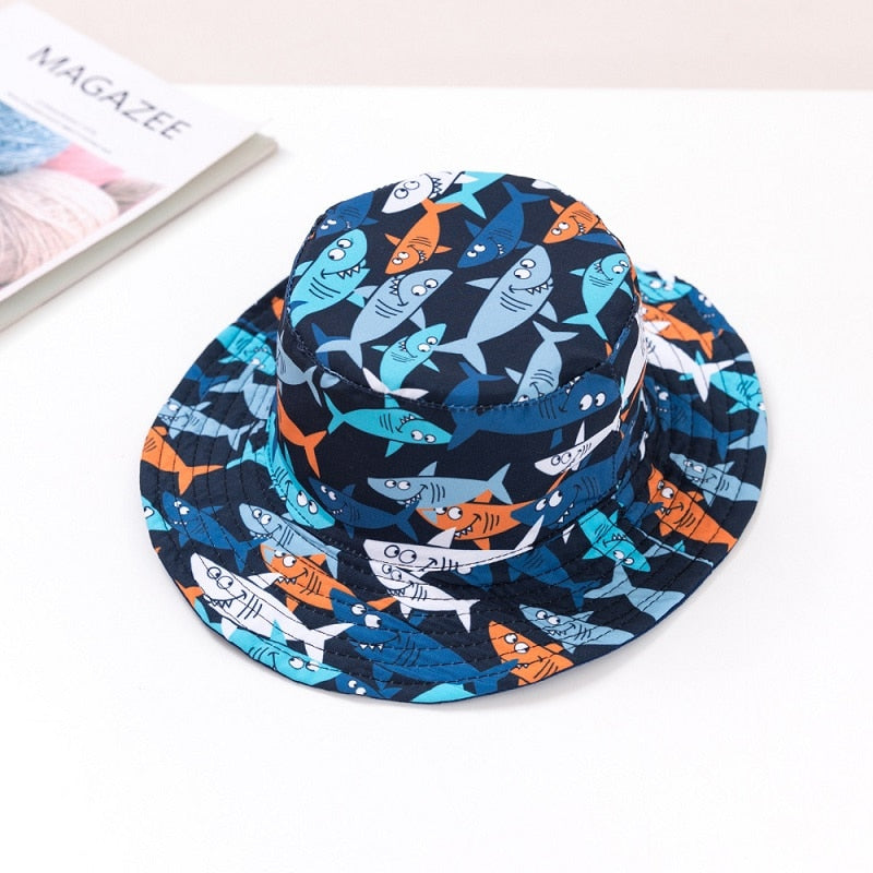 Children's Baby Cotton Cartoon Bucket Hat