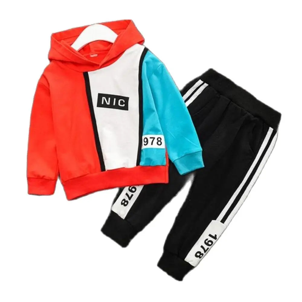 Boy's Sport Tracksuit 2Pcs Outfit