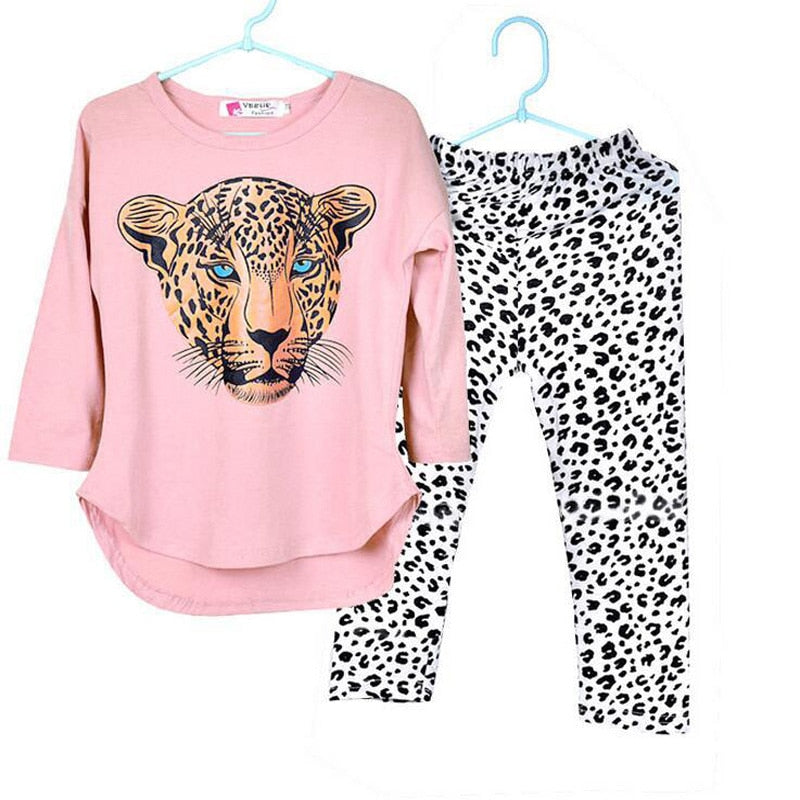 Girl's Clothing Outfits 2Pcs Set 3 - 7 Years Old