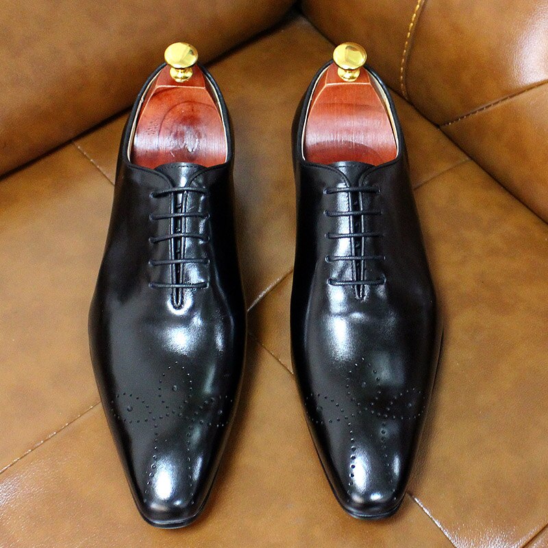 Men's Oxford Leather Shoes Size 6-13