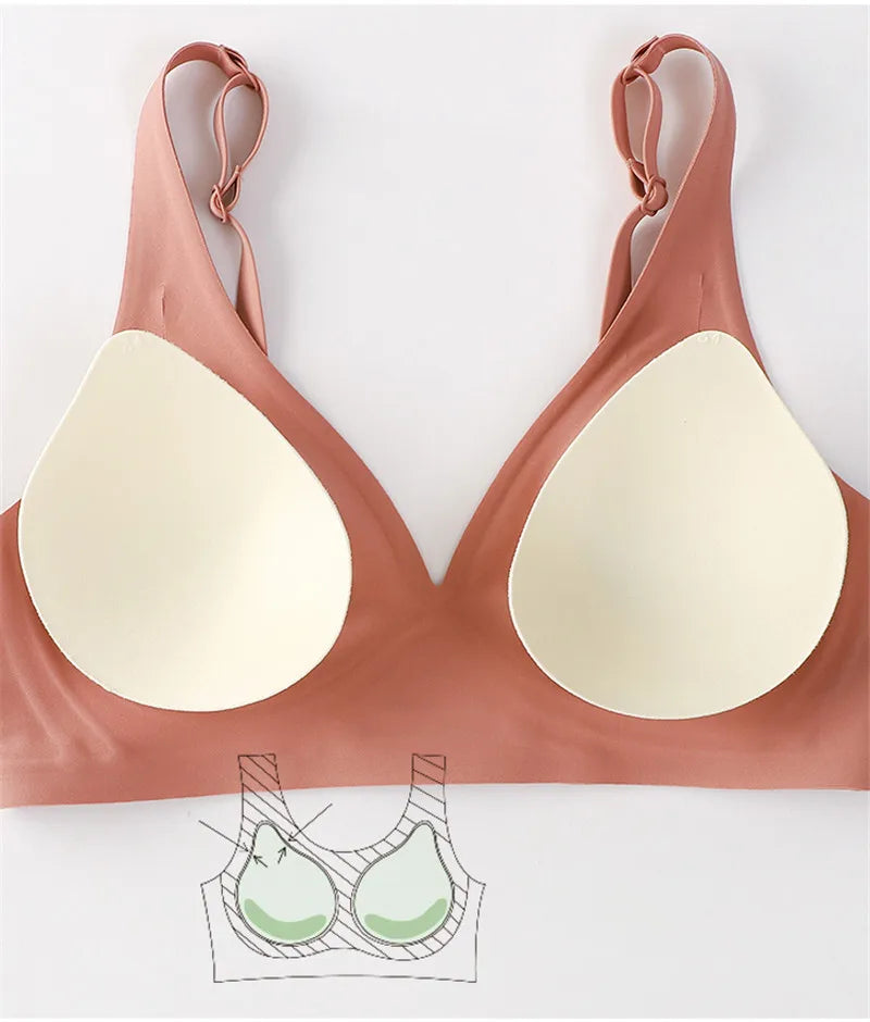 Women's Seamless Wireless Bra